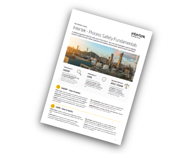 HAZOP, LOPA and ATEX/DSEAR guide