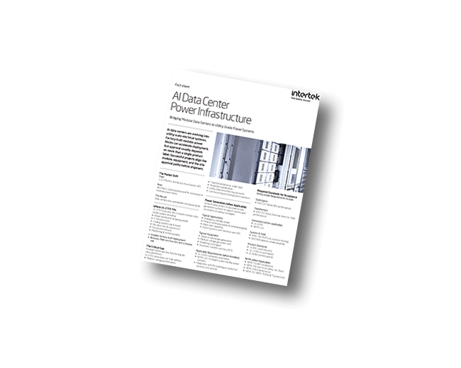 AI Data Center Power Infrastructure