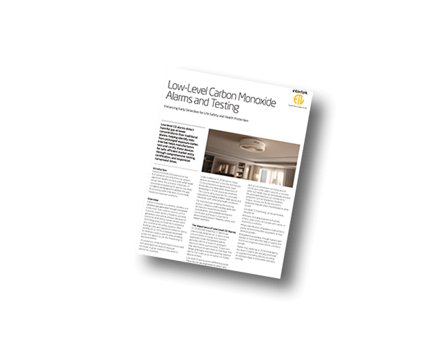 Low-Level Carbon Monoxide Alarms and Testing | Fact Sheet
