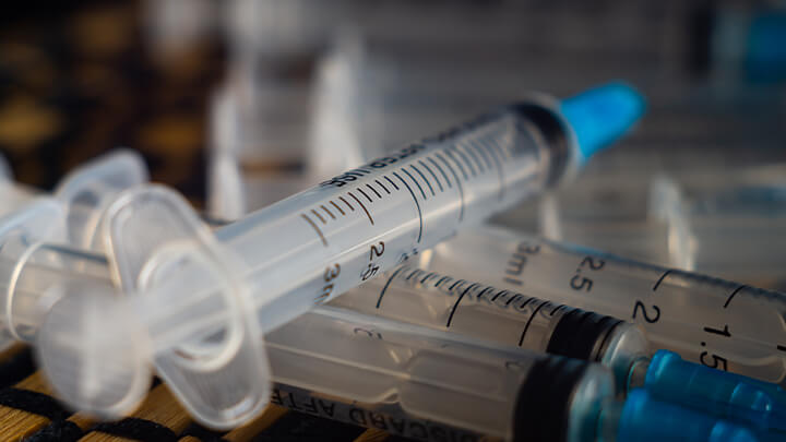 A collection of syringes