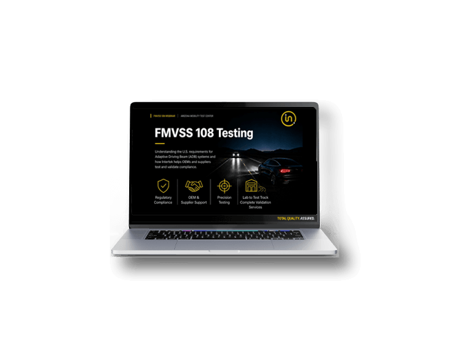 FMVSS 108 Testing for Adaptive Driving Beams | Technical Webinar