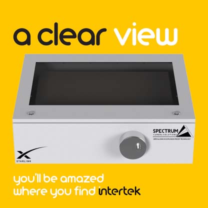 A Starlink terminal enclosure built by Spectrum Camera Solutions