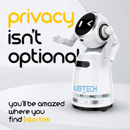 A commercial service robot from UBTECH.